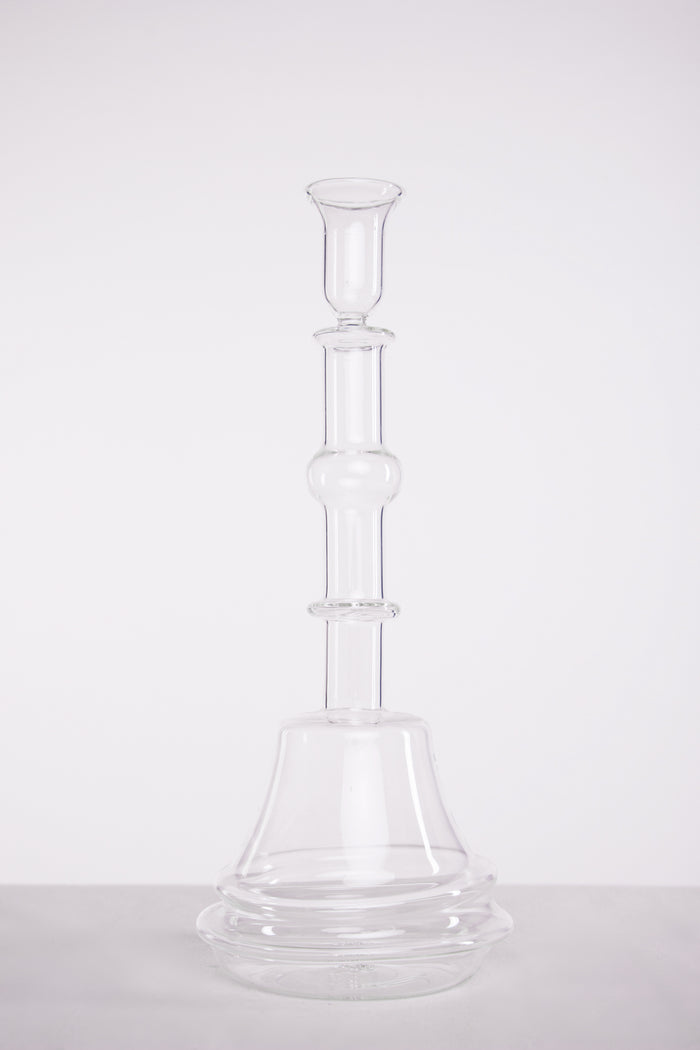 Clear Candle Holder