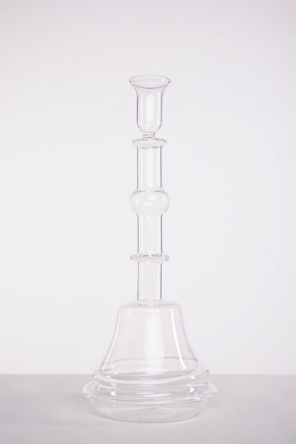 Clear Candle Holder