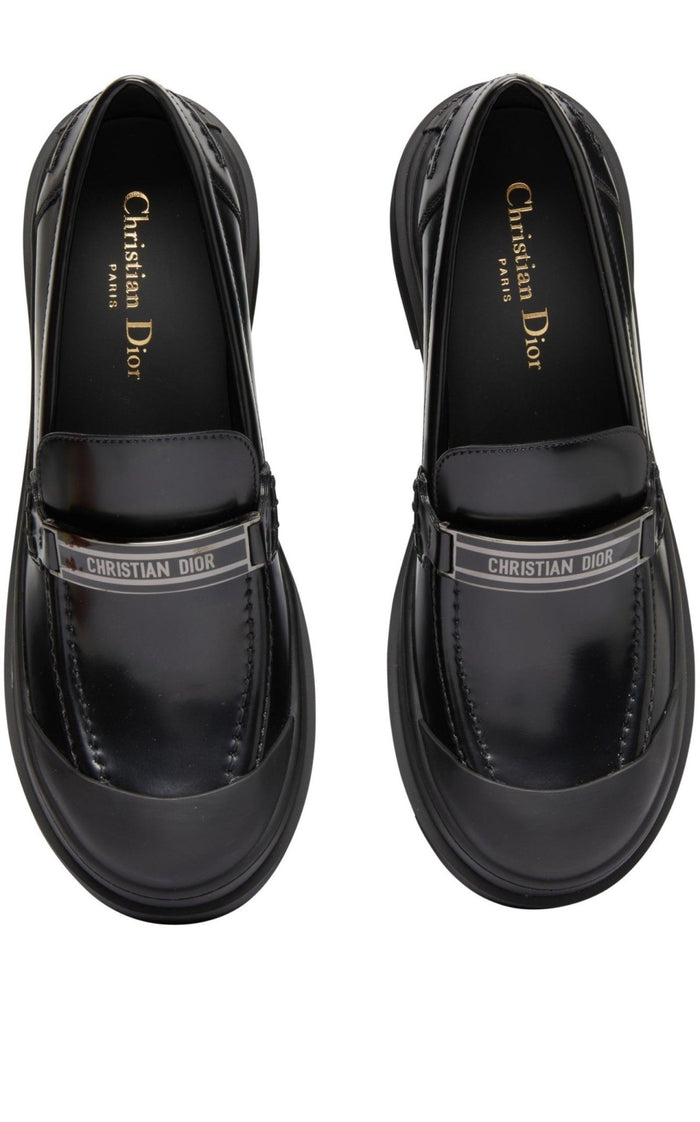Dior Code Leather Loafer - Runway Catalog
