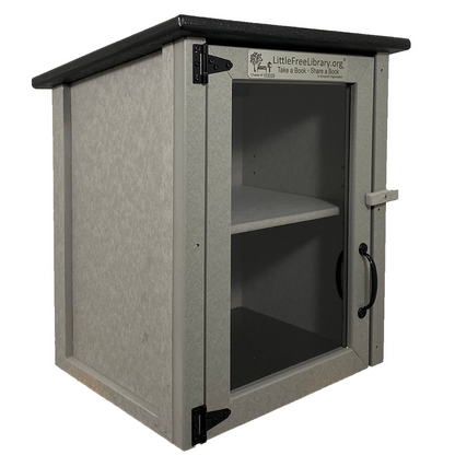 Composite Two Story Gray Kit Little Free Library