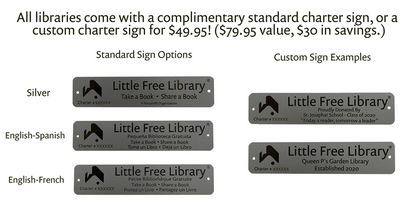 Composite Two Story Maroon Little Free Library