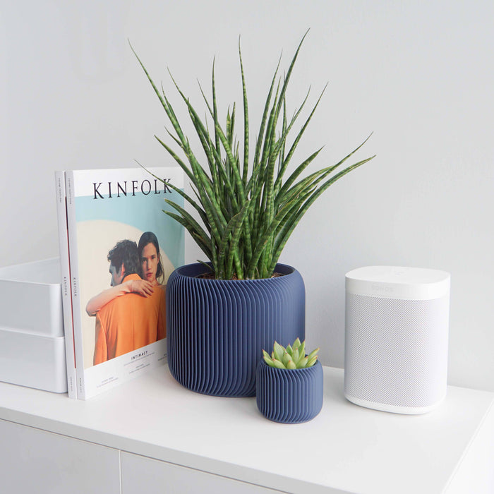 Conifer Homewares - Pine Planter: Midnight Blue / 4"
