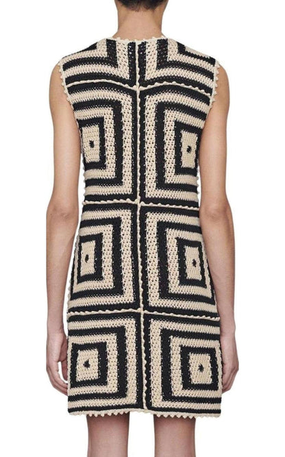 Gucci Crochet - knit Cotton Short Dress - Runway Catalog