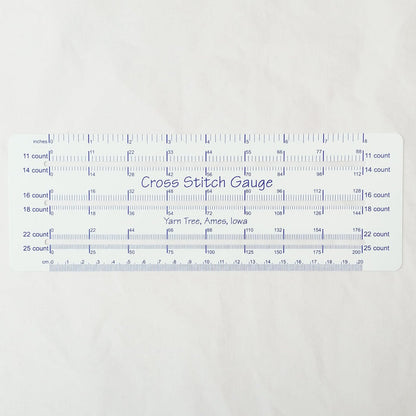 Cross Stitch Gauge and Rule-Stitched Modern
