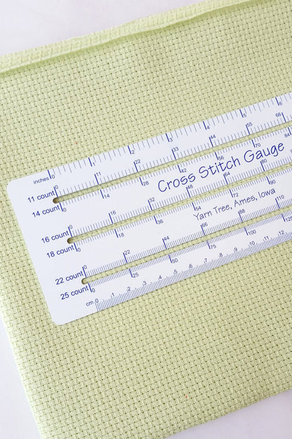 Cross Stitch Gauge and Rule-Stitched Modern