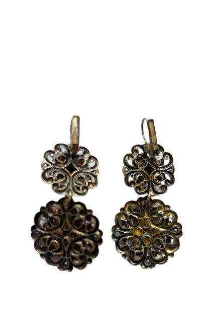 Satellite Paris Crystal Embellished Earrings - Runway Catalog
