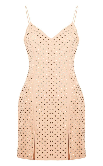 David Koma Crystal Embellished Mini Dress - Runway Catalog