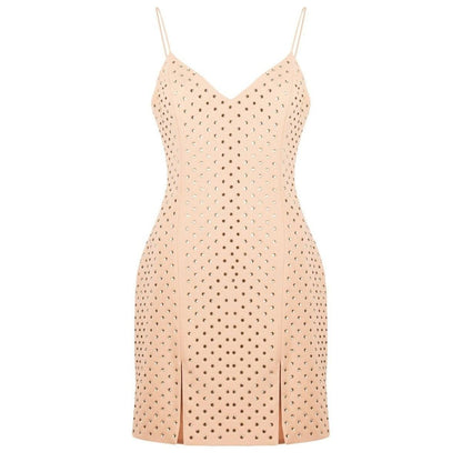 David Koma Crystal Embellished Mini Dress - Runway Catalog