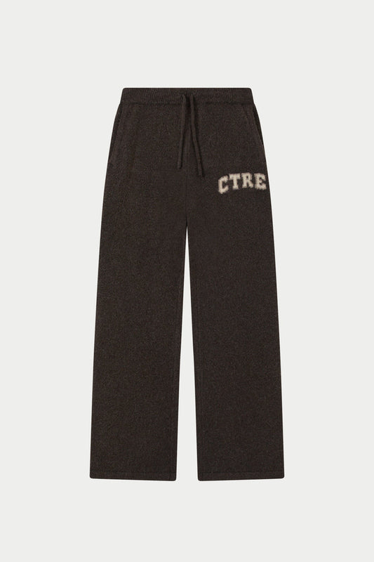 CTRE KNITTED JOGGERS - BROWN