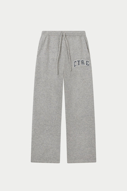 CTRE KNITTED JOGGERS - GREY
