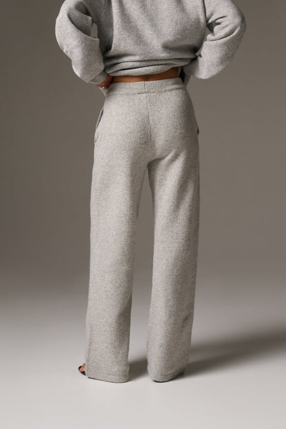 CTRE KNITTED JOGGERS - GREY