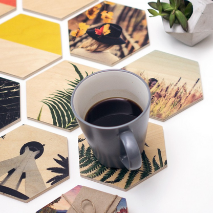 Customizable Wooden Coasters