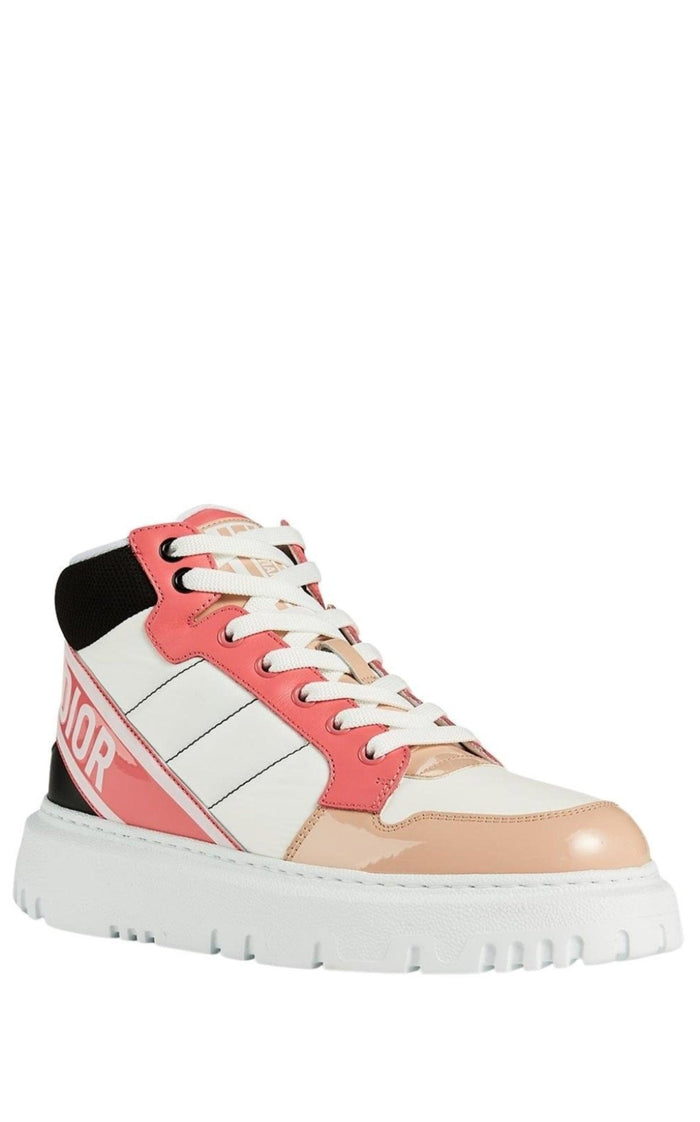 Dior D - Player Leather Sneakers - Runway Catalog