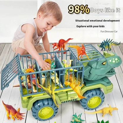 Dinosaur Construction Vehicles | Engineering Vehicle Toy Set