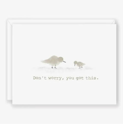 Don't worry, you got this - Greeting Card