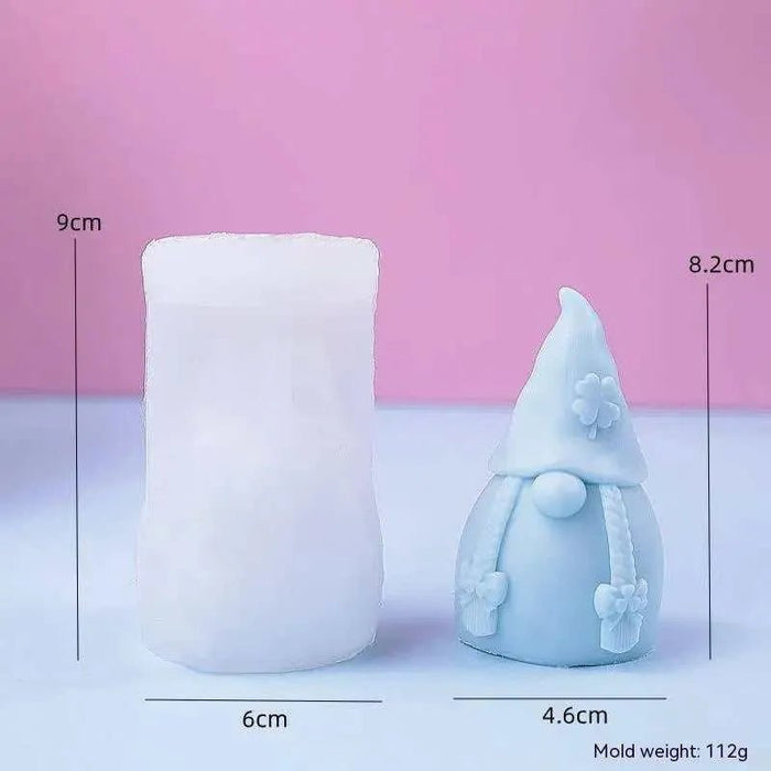 DIY Plaster Easter Candle Silicone Mold - 4 Designs - Temperature Resistant - DiyCraftsProject