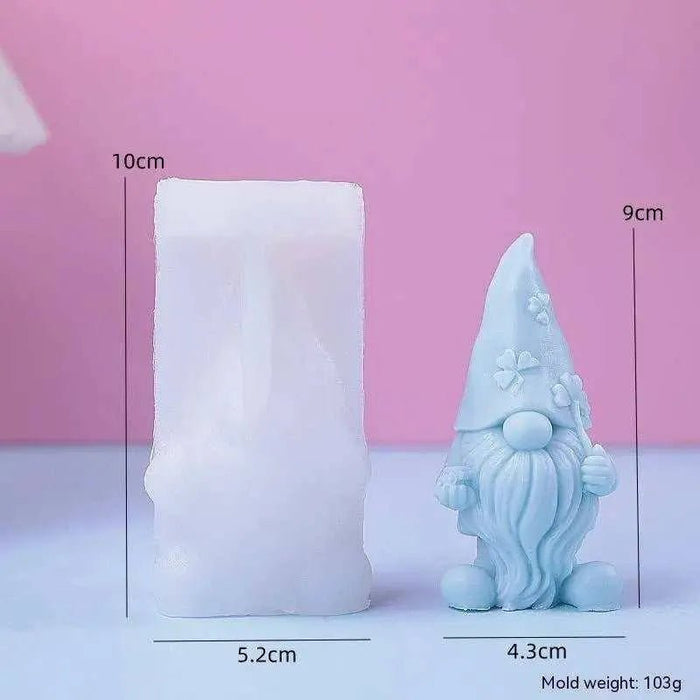 DIY Plaster Easter Candle Silicone Mold - 4 Designs - Temperature Resistant - DiyCraftsProject