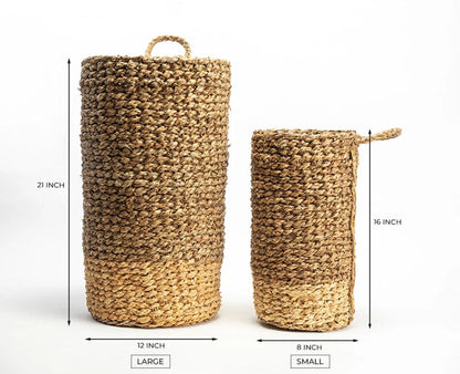 ECOTESA BASKET SET OF 2 Natural