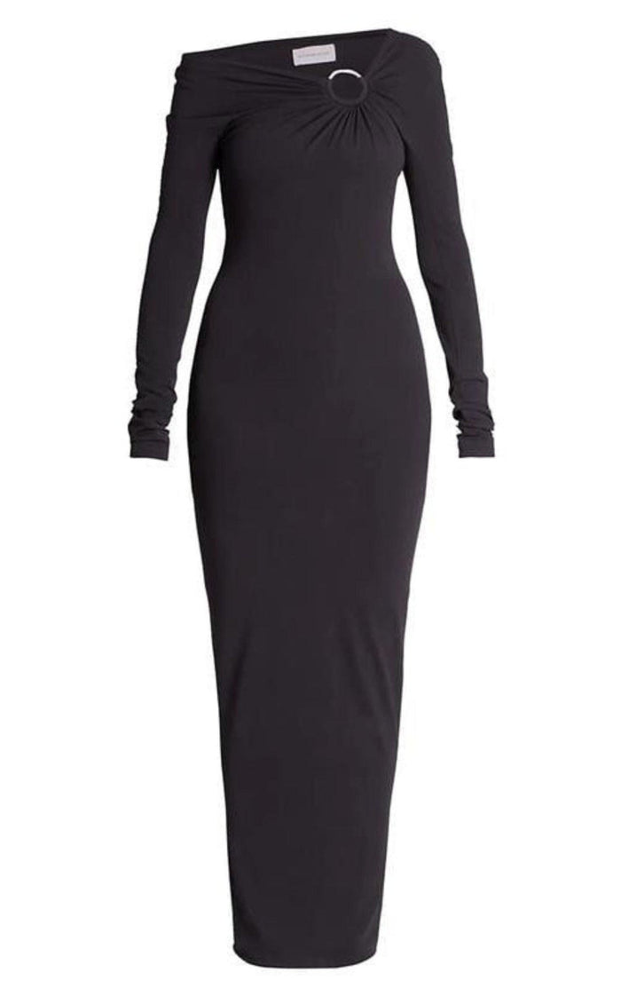 Alexandre Vauthier Embellished Jersey Off - The - Shoulder Dress - Runway Catalog