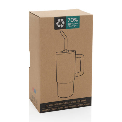 Embrace Deluxe Recycled Stainless Steel Tumbler 900ml