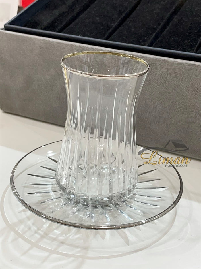 Esco Esco Isik Zilver Theeset 12 Delig | 6 Persoons