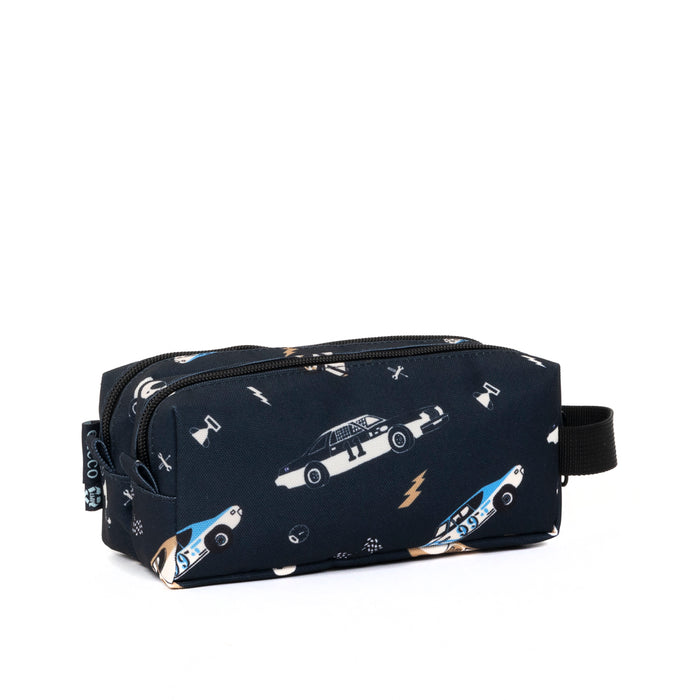 119680-40-EXECOAUTOSETUIACRAYONS2COMPARTIMENTS-01-3632800033-EXECO | CARS 2 COMPARTMENTS PENCIL CASE-Kids Pencil Cases | Accessories-Execo-Yellow Shoes
