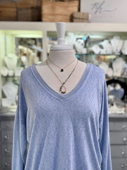 Five Fold Bloom nh Necklace in Rose Gold