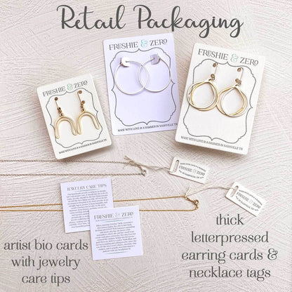Flame Earrings, Gold and Silver Dainty Oval Hammered Dangle