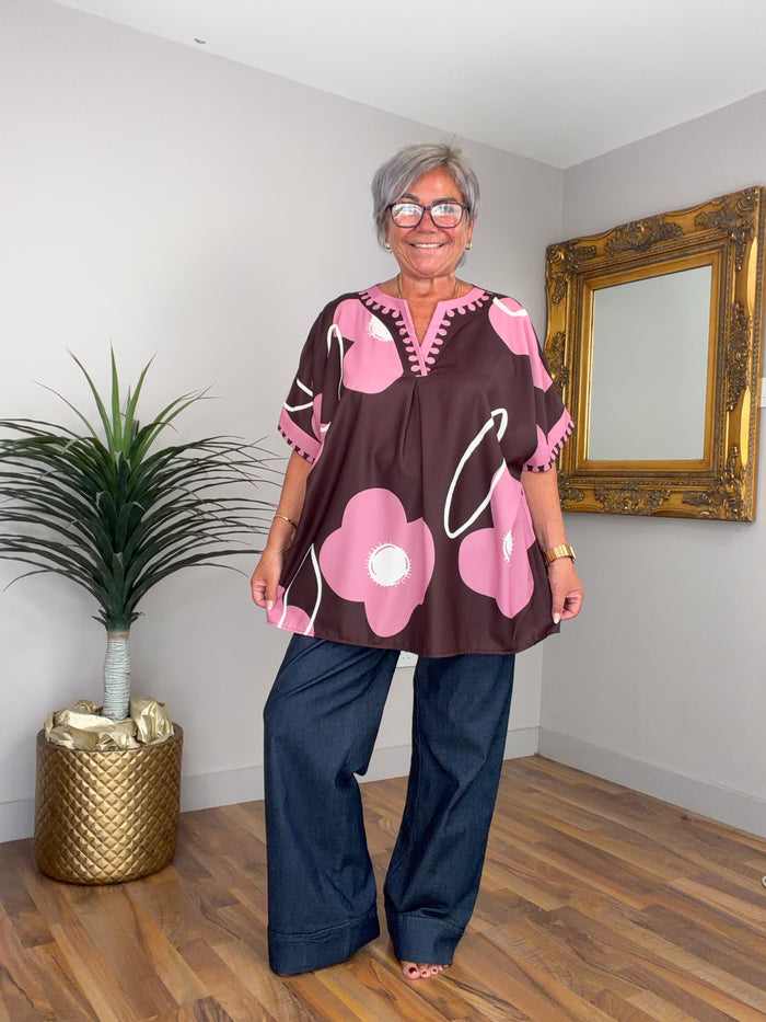 Florence Floral Top