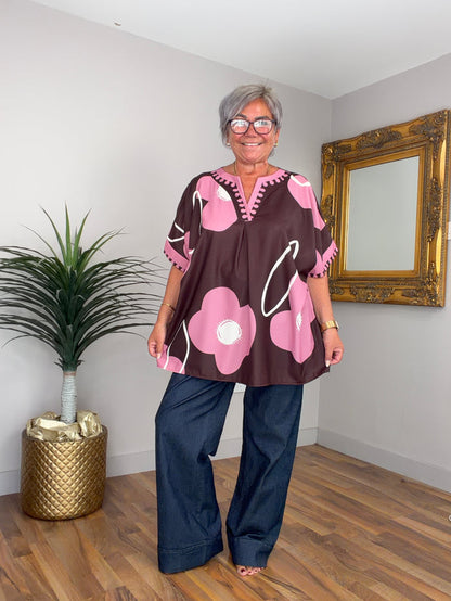 Florence Floral Top