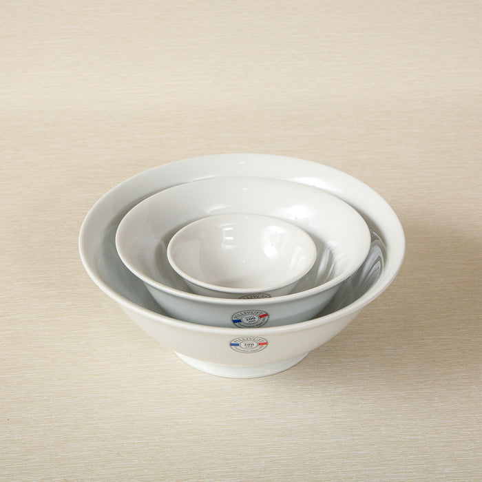 French porcelain footed bowls