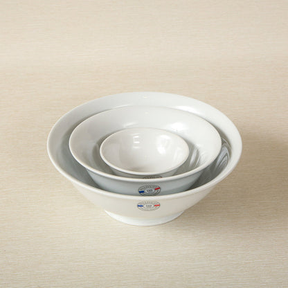 French porcelain footed bowls