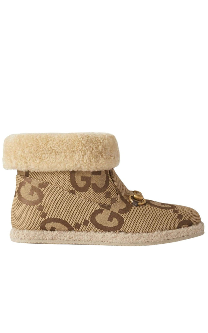 Gucci Fria Jumbo GG Slipper Bootie - Runway Catalog
