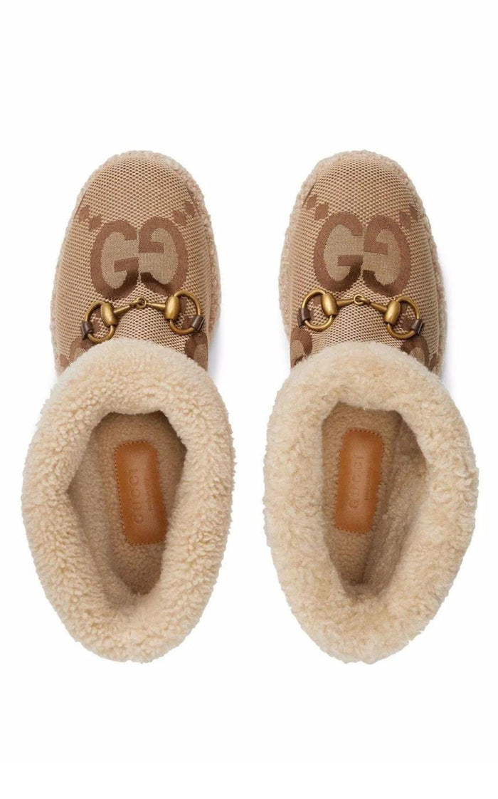 Gucci Fria Jumbo GG Slipper Bootie - Runway Catalog