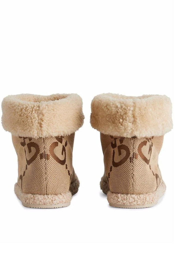 Gucci Fria Jumbo GG Slipper Bootie - Runway Catalog