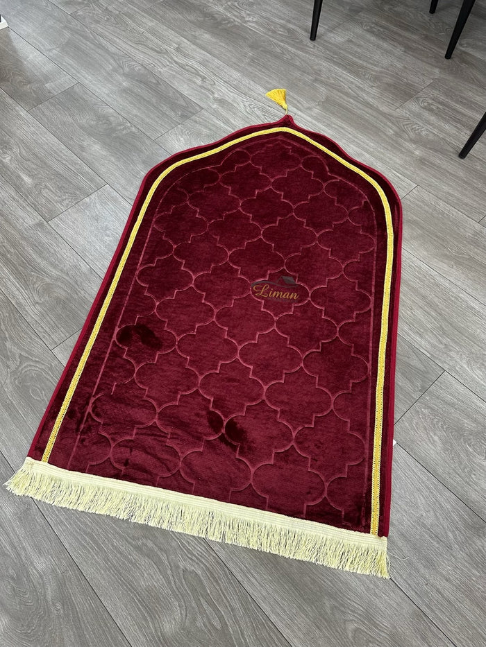 Liman Home Decor - Liman Online Gebedskleed Rood
