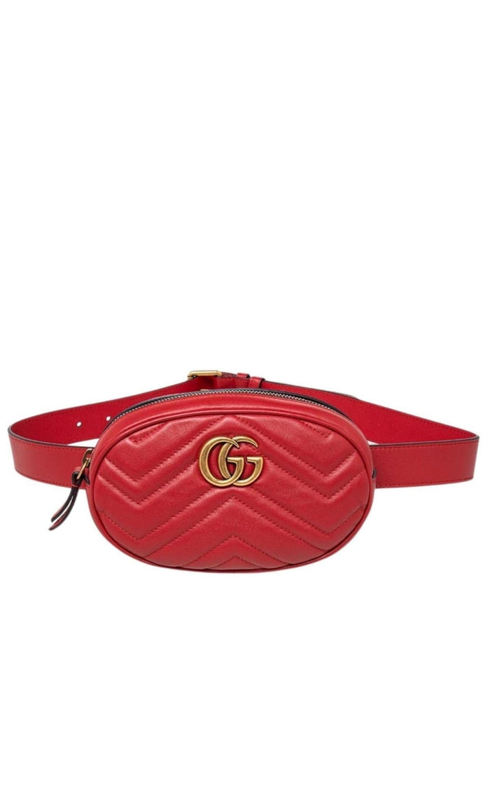 Gucci GG Marmont Matelassé Belt Bag 85 - Runway Catalog