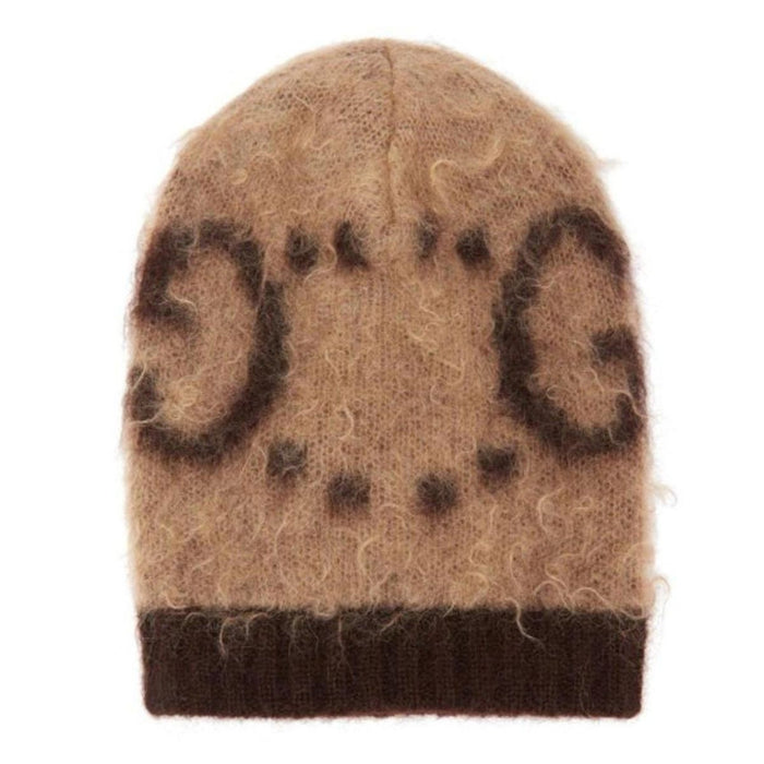 Gucci GG Mohair Knitted Beanie - Runway Catalog