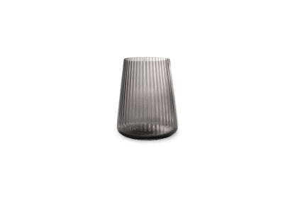 S|P Collection Glas 30cl smoked Ray - set/4