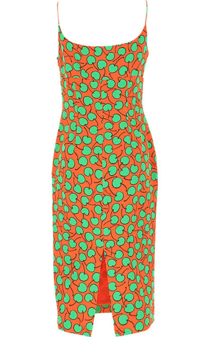 Moschino Graphic - print Midi Dress - Runway Catalog