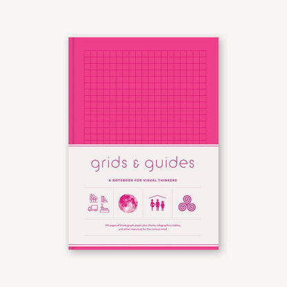 Grids & Guides Pink Notebook