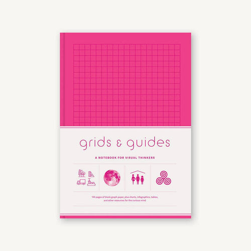Grids & Guides Pink Notebook