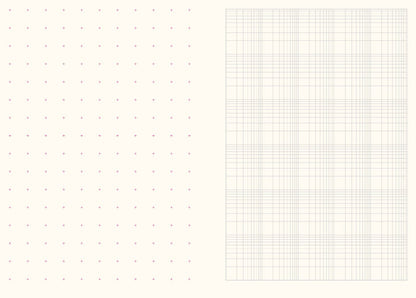 Grids & Guides Pink Notebook