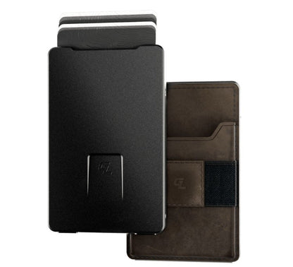 Groove Life Leather Wallet | Midnight & Brown