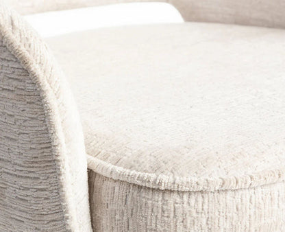 Grove Grace Dining Chair – Modern Upholstered Dining Chair for Home & Café Light Beige