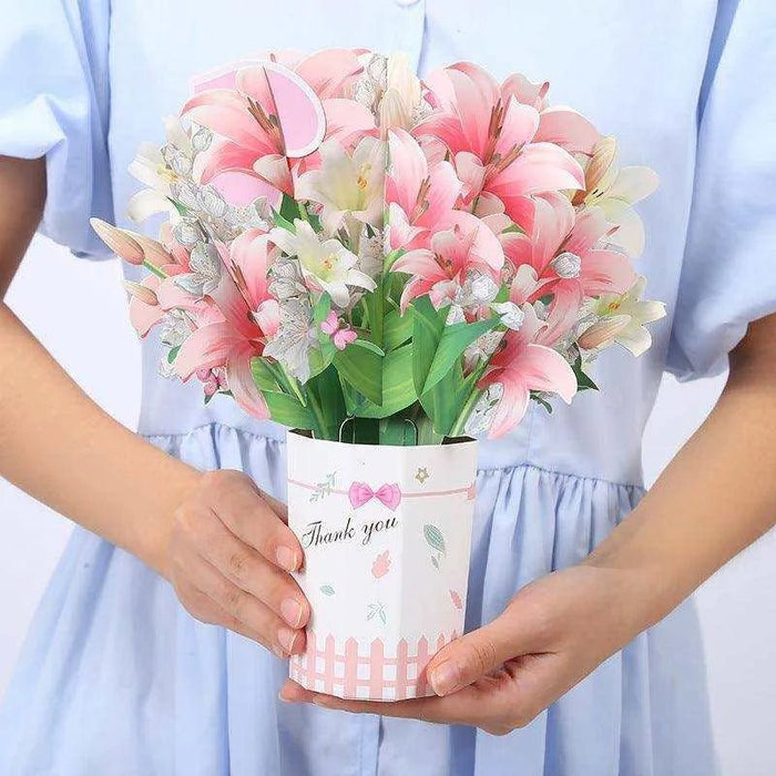 Handmade 3D Paper Carved Mother's Day Greeting Card - Exquisite Design & High - Quality Materials - DiyCraftsProject
