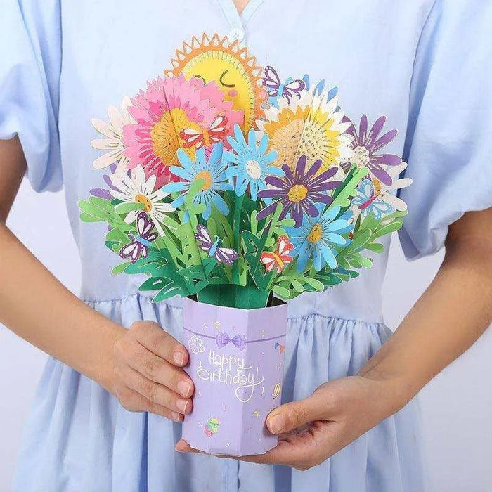 Handmade 3D Paper Carved Mother's Day Greeting Card - Exquisite Design & High - Quality Materials - DiyCraftsProject