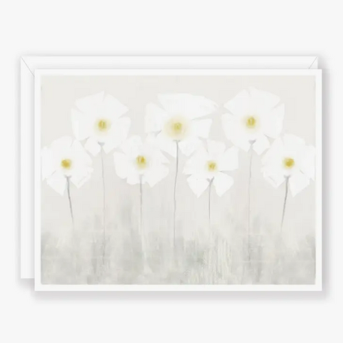 Happy Flowers  - Greeting Card