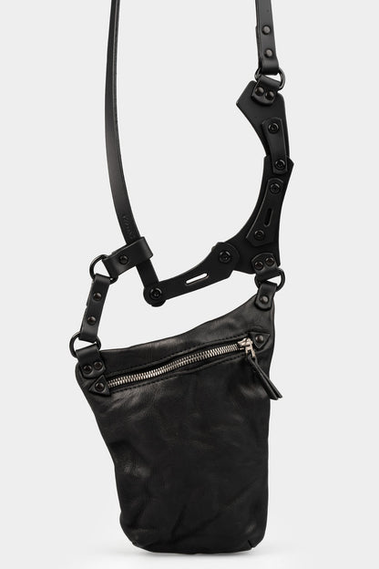 Harness leather pouch