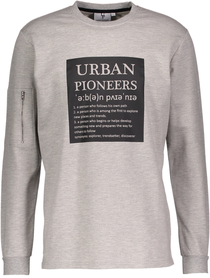 Urban Pioneers Male Henrik Sweater SWEATER GREY